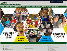 Tablet Screenshot of camphammer.com